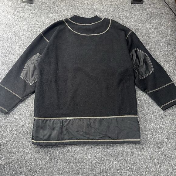 Vintage Arctic Expedition Pullover Fleece Embroidered Baggy Box Fit Size L - Picture 6 of 11